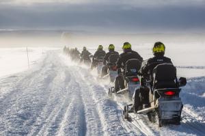 Some Day Adventures | Petoskey, Michigan | Snowmobiling