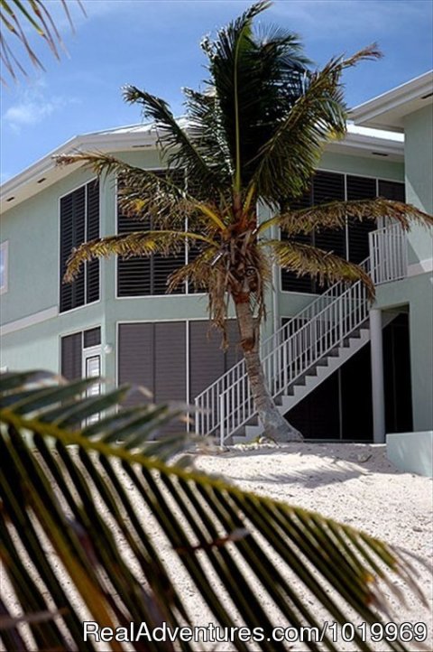 Beach entry to condo