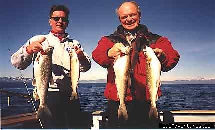 Fishing on Lake Tahoe