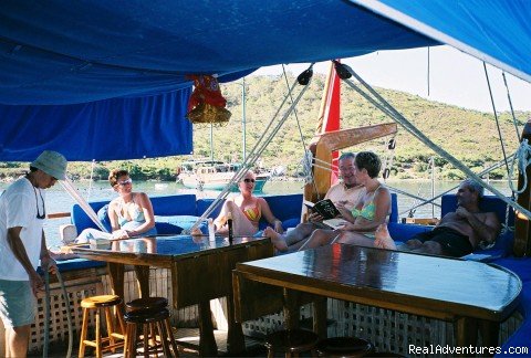 Under Shade | Turkey Sailing Blue Voyages & Blue Cruises | Image #6/20 | 