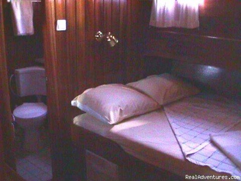 Cabin bed. | Turkey Sailing Blue Voyages & Blue Cruises | Image #17/20 | 