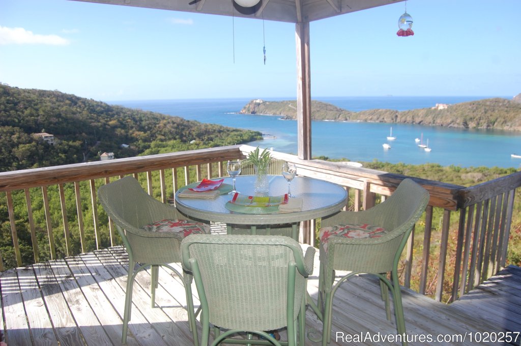 Outdoor Dining Area | Sundancer Villa - Privacy w Pool & Hot Tub | Image #11/19 | 