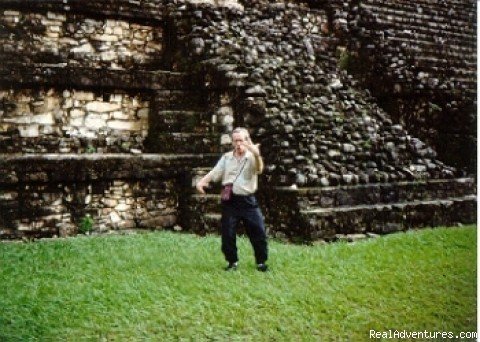 Tai Chi at PALENQUE Pyramid site | Health/Study Vacations | Iowa City, Iowa, Mexico | Health Spas & Retreats | Image #1/3 | 