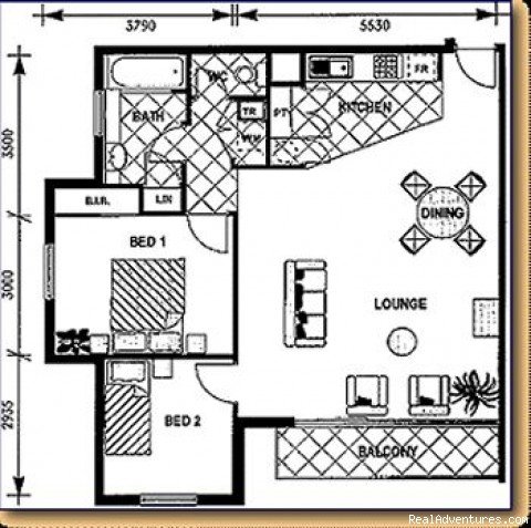 2 Bedroom apartment