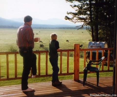 Morning Sunrise at the Rich Ranch | Discover The Rich Ranch Outfitting And Guest Ranch | Image #2/14 | 