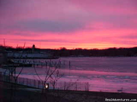 Sunset from Porch | Twin Gables Inn Bed and Breakfast | Image #4/8 | 