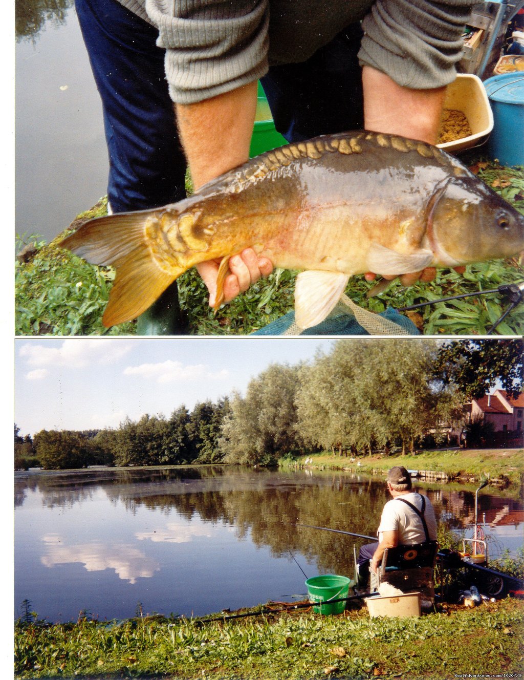 In The Pond Accross Our Home,guests Can Fish | Vanhercke medieval Bed and Breakfast near Gent | Image #6/11 | 