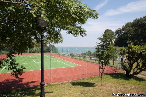 The Tennis court | Langstone Cliff Hotel, Dawlish Warren, Dawlish | Image #20/21 | 