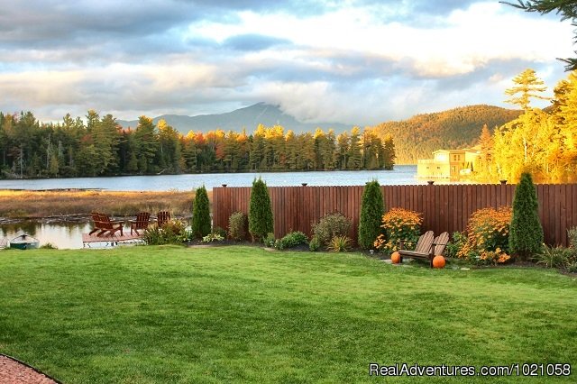 Our backyard | Placid Bay Inn On Lake Placid Vacation Getaways | Image #18/24 | 