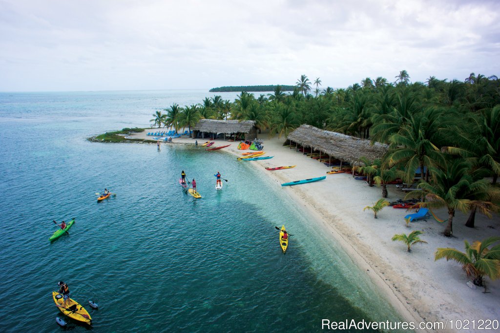 Adventure Island - Long Caye at Glover's Reef, Belize | Belize Adventure Island, Glover's Reef | Southern, Belize | Scuba Diving & Snorkeling | Image #1/13 | 