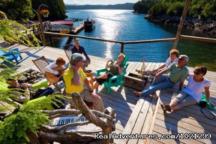 On the deck of God's Pocket | Sea Kayak Vacations & Whale Adventures in Baja/BC | Image #17/25 | 