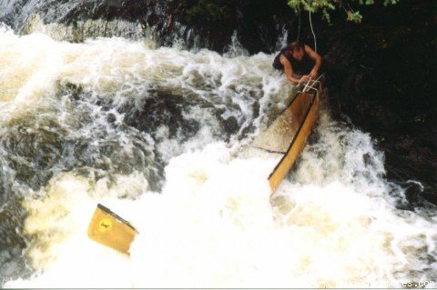 Do NOT run the fast water | Wilderness canoe trips with Voyageur North Ely MN | Image #2/11 | 