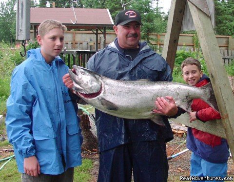 Another Kenai King | Alaska Fishing Adventures at Krog's Kamp | Image #4/12 | 