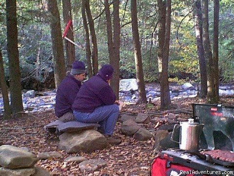 Waiting for breakfast | New River Llama Treks | Image #3/4 | 