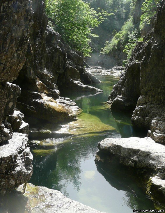 Canyoning Tour Swiss Cheese | Crocodile Sports Oudoor Adventure Gmbh | Image #10/18 | 