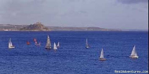 View of St.Michael's Mount from hotel | Mount Royal Hotel | Penzance, Cornwall, United Kingdom | Hotels & Resorts | Image #1/3 | 