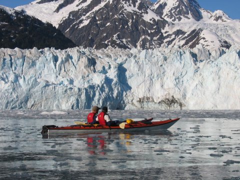 Witness the remote and advancing Mears Glacier.