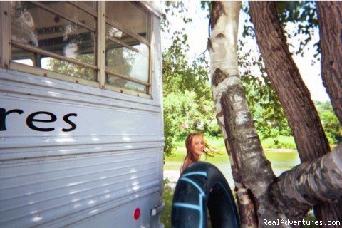 End of a relaxing trip. | Vermont Tubing Adventures | Gaysville, Vermont  | Kayaking & Canoeing | Image #1/1 | 