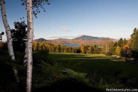 View from Lodge on a summer morning