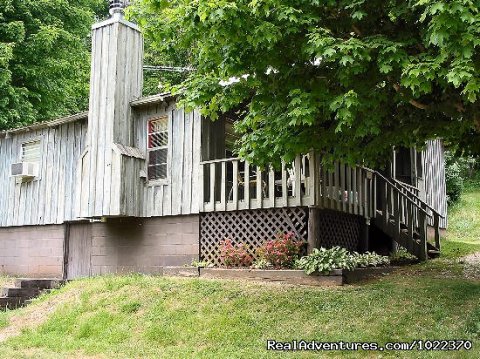 The lake cabin