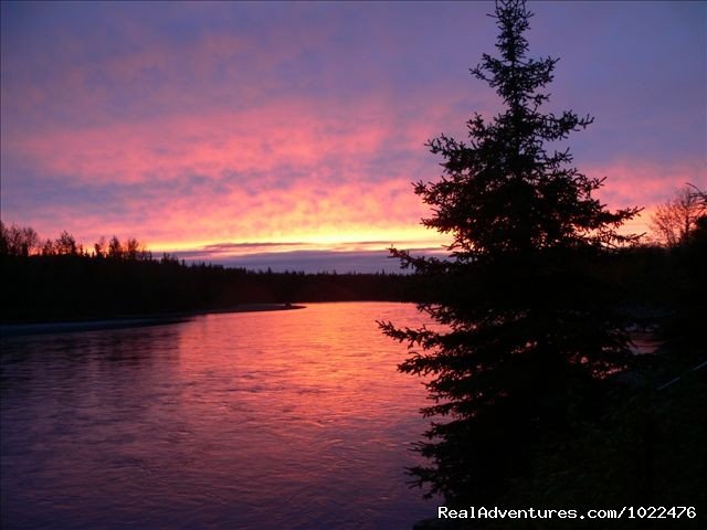 Sunset at Kamp | Alaska Adventures at Krog's Kamp | Image #15/15 | 