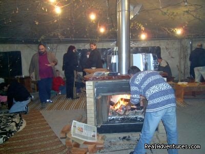 The Tent In Winter Closed And Cosy | Karaso galillee country lodging | Image #17/17 | 