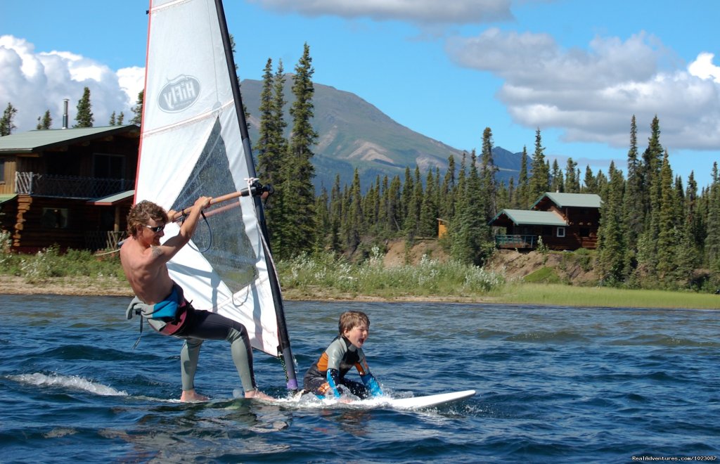 Windsurfing 60 miles above the Arctic Circle | Alaska's Iniakuk Lake Wilderness Lodge | Image #11/22 | 