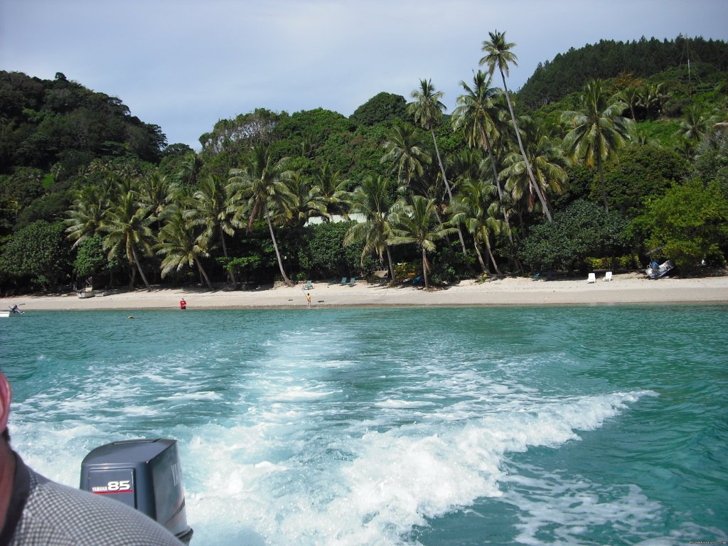 Looking back towards the resort. | Dive Kadavu / Matana Beach Resort | Image #2/26 | 