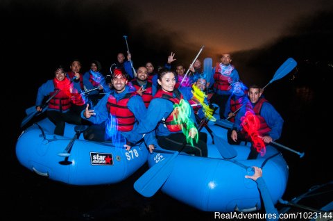 Moonlight Rafting on the Lehigh River