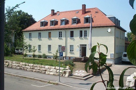 Front Door, steps away from tram stop | Jugendgaestehaus - charming hostel in Stuttgart | Image #6/22 | 