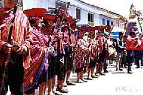 Traditional Musicians at Pisac Festival | Adventure Life Journeys | Image #3/13 | 