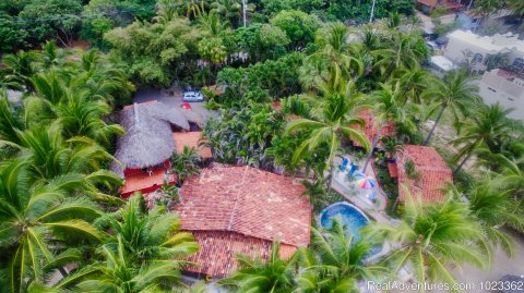 Overhead view of property