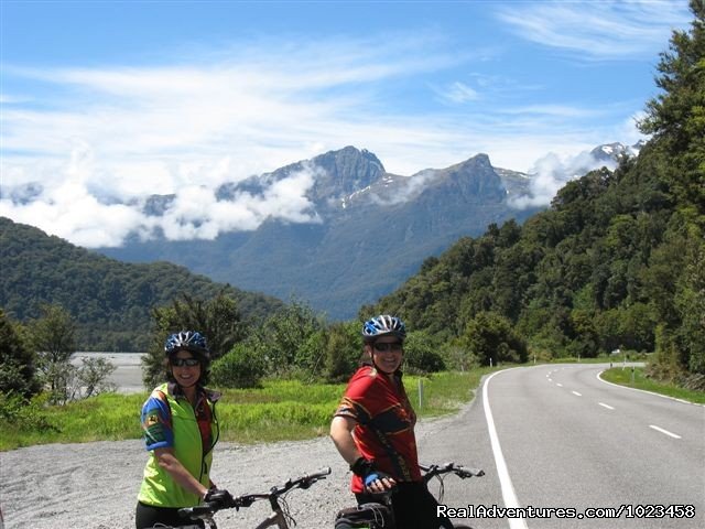 Near Haast Pass, South Island | Pedaltours Bicycle Adventures | Image #8/19 | 