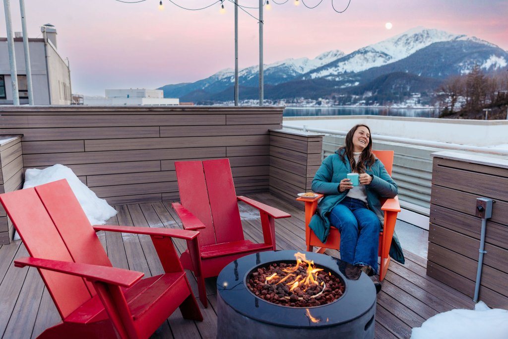 Rooftop Fire Pit | Silverbow Inn | Image #14/29 | 