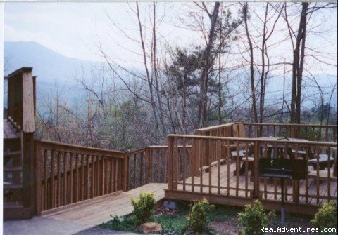 Mountain Dreams Deck | Smoky View Chalet | Image #3/12 | 