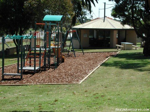 Playground BBQ Area