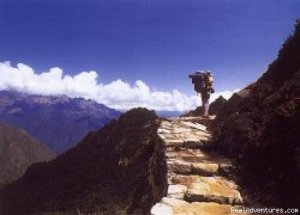 Inca trail to Machu Picchu