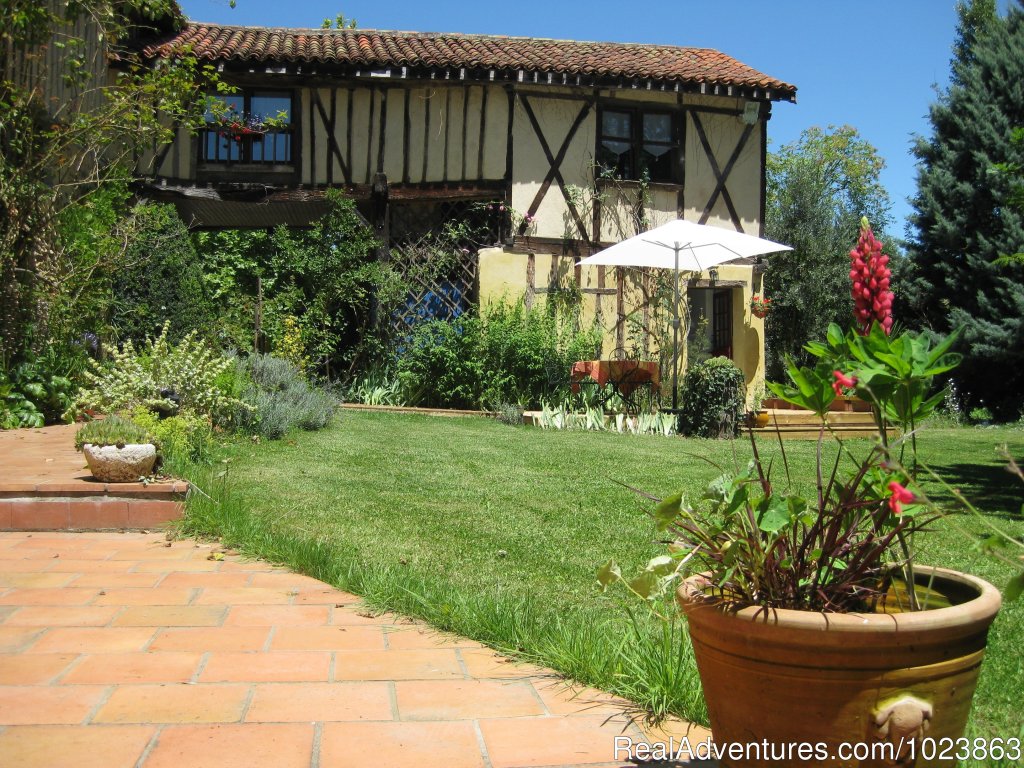 Breakfast on the deck | Jouandassou | Trie, France | Bed & Breakfasts | Image #1/4 | 