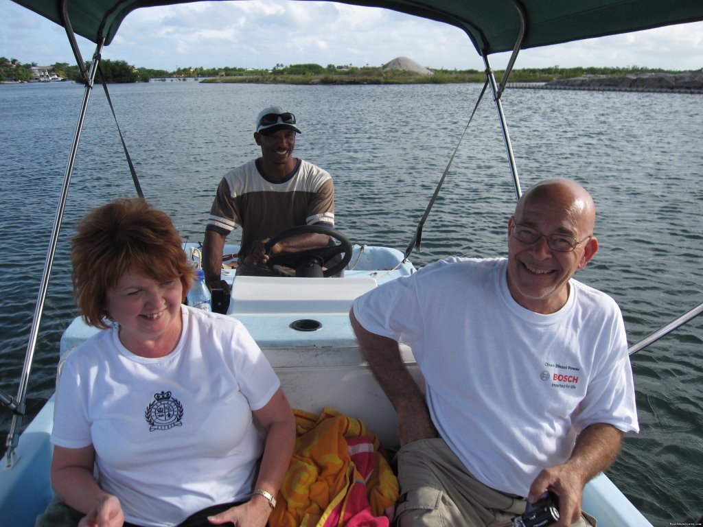 Boating on the Lagoon | Green Parrot Beach Houses & Resort | Image #17/24 | 