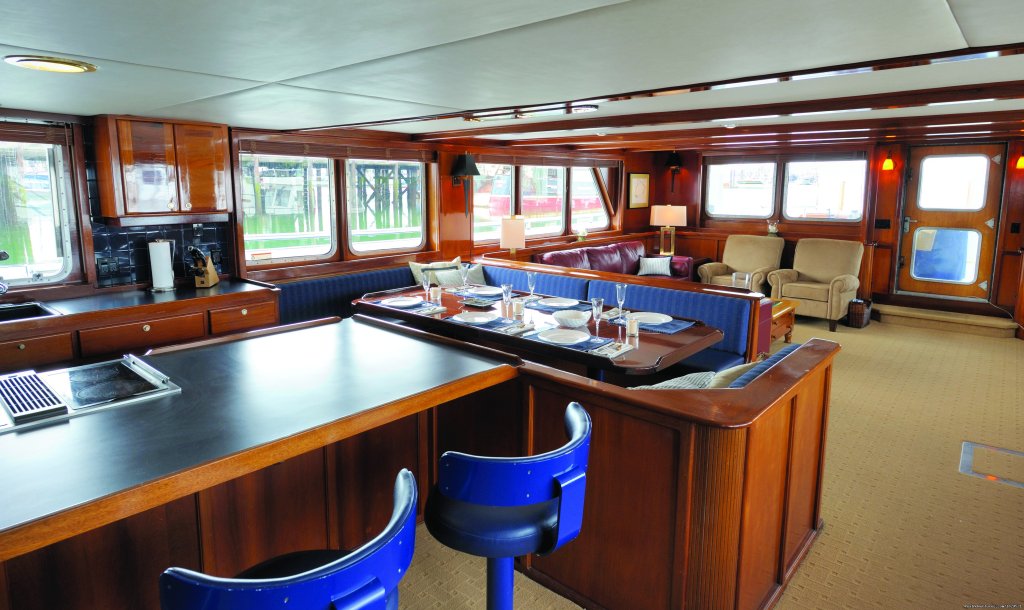 Northern Song's Spacious Interior | Alaska Sea Adventures Yachtalaska | Image #10/22 | 