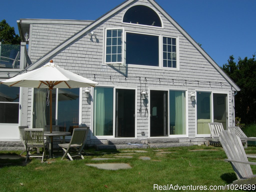 View from the Water Side. | A Beach House Oceanfront Bed & Breakfast | Plymouth, Massachusetts  | Bed & Breakfasts | Image #1/13 | 