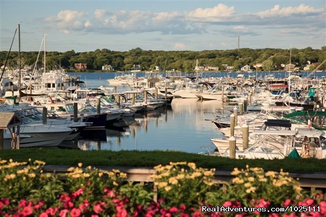 Flowers, water, views ... | Romantic Waterfront B&B near Mystic and Casinos | Image #4/26 | 