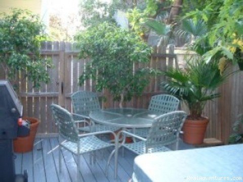 Private Deck with Hot Tub