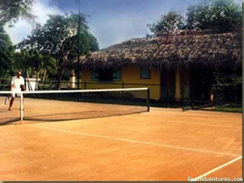 On Site : Flood-lit Tennis Court