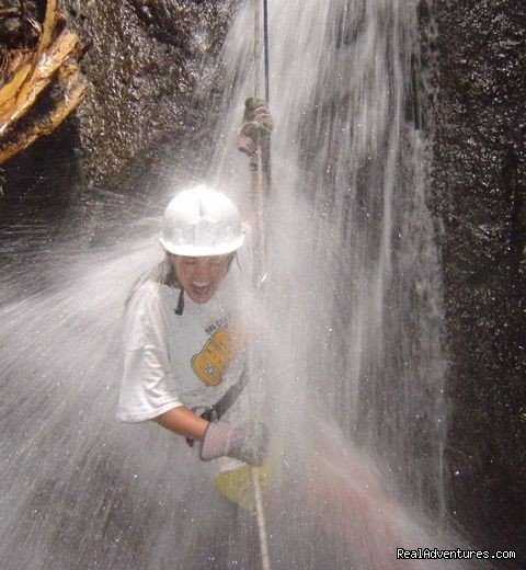 Cannyoning In The Waterfalls At Arenal | Bill Beard's Costa Rica 2022-23 Vacation Packages | Image #16/19 | 