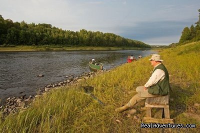 Guide Peter Randal At Baseball Great Ted Williams Camp | Fishing Atlantic Salmon | Image #16/23 | 