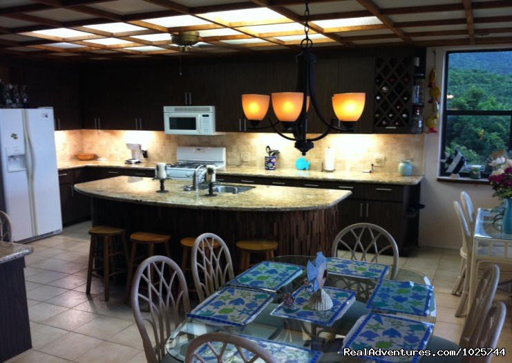 Villa Dawn Kitchen | Caribbean Breeze & Villa Dawn, St. Croix | Image #5/19 | 