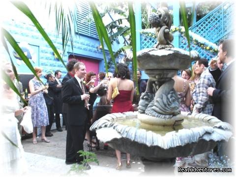 A View of the Courtyard During a Wedding Reception | Simply the Best Place to Stay in New Orleans | Image #3/8 | 