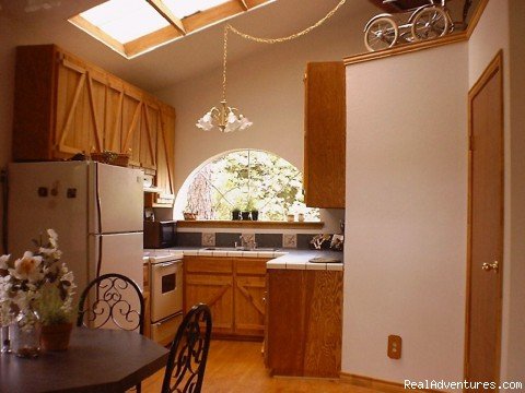 Garden Bungalow Kitchen | East Texas Retreats, Reunions, & Group Getaways! | Lindale (Garden Valley), Texas  | Bed & Breakfasts | Image #1/4 | 