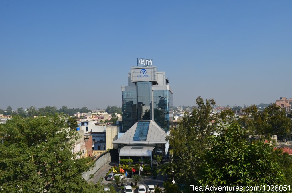 Front of The Maya Hotel Jalandhar Punjab India | The Maya Hotel | Jalandhar, India | Hotels & Resorts | Image #1/1 | 